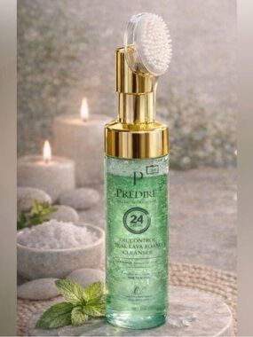 Predire Oil Control Lava Foam Cleanser W/Silicone Brushhead ~ Retail $150